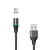 Magnetic charging cable that facilitates the charging